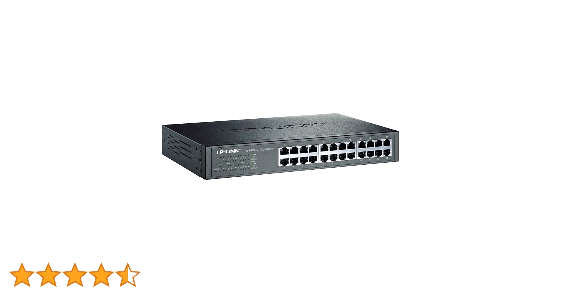 ルーター・ネットワーク機器 TP-Link 24-Port GigabitSwitch TL-SG1024D TL-SG1024D | Bộ Chia Tín Hiệu Desktop/Rackmount 24 Cổng